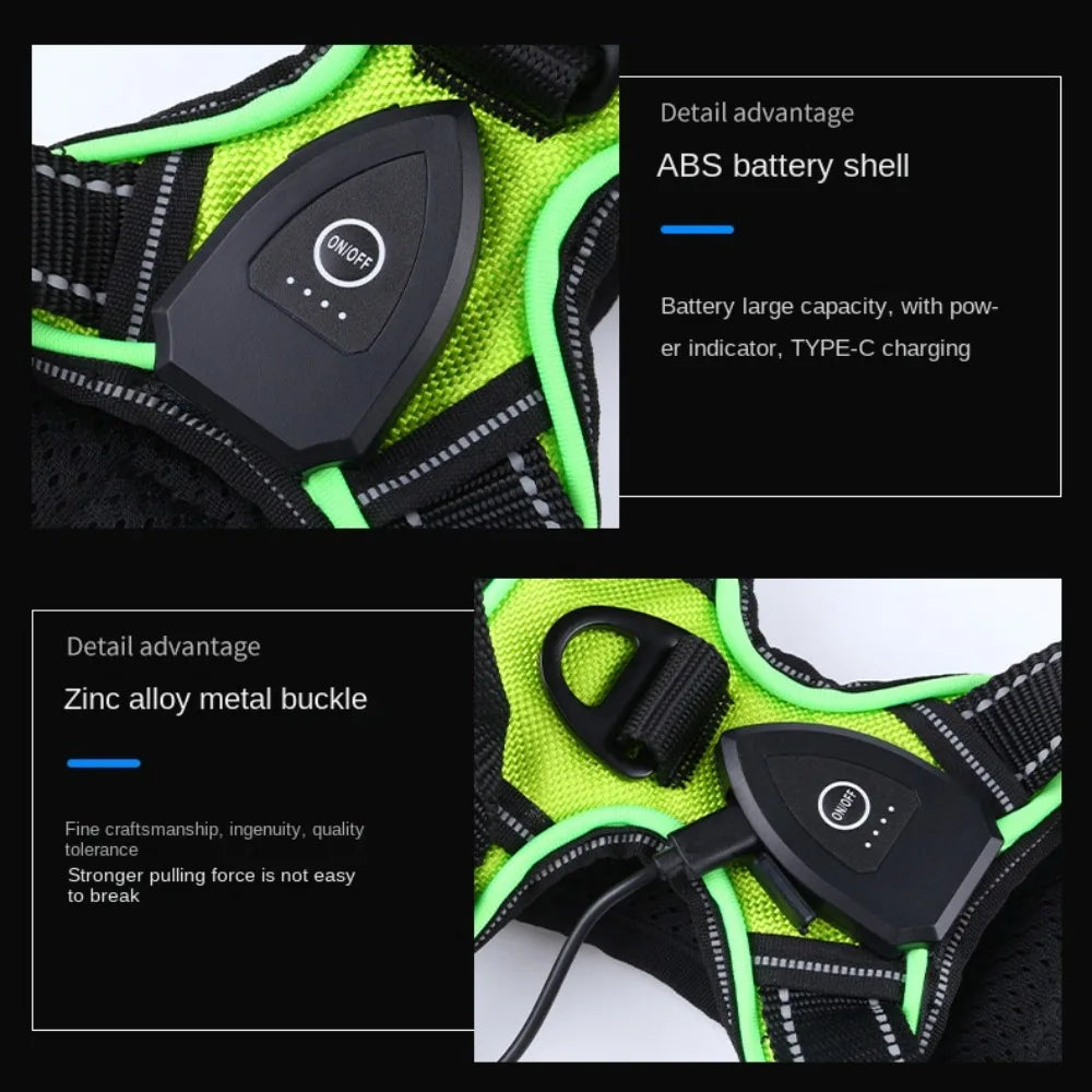 "Robustes LED-Geschirr 10 Stunden Batterielebensdauer